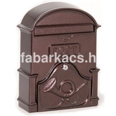 Postaláda öntvény nagy V400 bronz