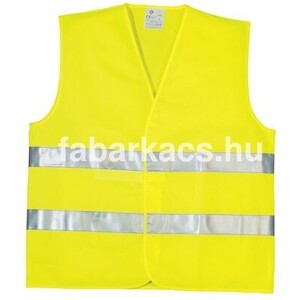 Láthatósági mellény sárga XL