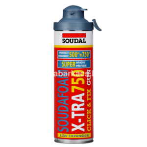 SOUDAL Soudafoam X-TRA Click&Fix  pisztolyhab 500ml