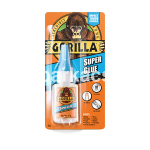 Ragasztó GORILLA Super Glue pillanatragasztó 15 gr