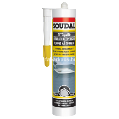 SOUDAL bitumenes zsindelyragasztó <br />280 ml