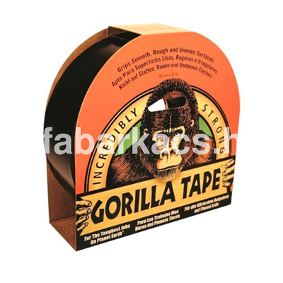 Ragasztószalag GORILLA Tape 48 mm×32 m fekete