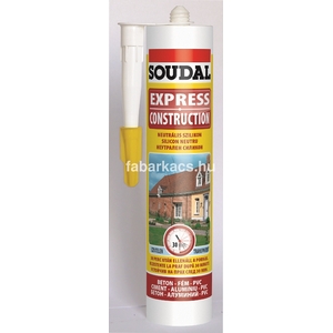 SOUDAL neutrális sziloplaszt express színtelen 280ml