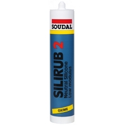 SOUDAL SILIRUB 2 neutrális sziloplaszt tölgy 280ml