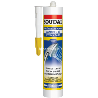 SOUDAL szaniter sziloplaszt színtelen 280ml