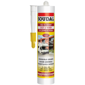 SOUDAL univerzális sziloplaszt barna 280ml