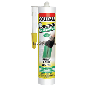 SOUDAL akril expressz tömítő fehér 280 ml