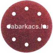 Csiszolótárcsa tépőzáras ABRABORO <br />8 lyukú D 125mm K120