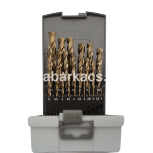 Fém csigafúró készlet ABRABOROHSS-CO 25részes 1-13