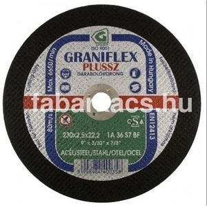 Fém vágókorong GRANIFLEX 230-as