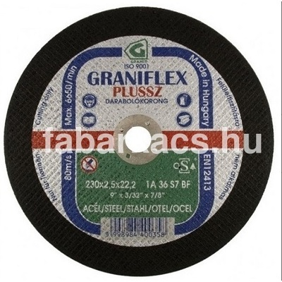 Fém vágókorong GRANIFLEX 230-as