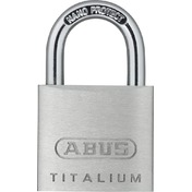 Lakat ABUS 727TI/30B+KA Titalium egyforma kulcsú