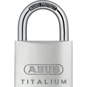 Lakat ABUS 727TI/45B+KA Titalium egyforma kulcsú 6455