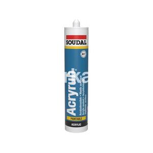 SOUDAL tömítő akryl ACRYRUB fehér 310 ml