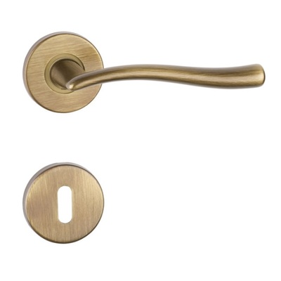 Kilincs POLARIS s&uacute;rolt bronz k&ouml;rrozett&aacute;s