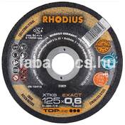 Fém vágókorong  RHODIUS  EXACT XTK6 125-ös×0,6×22