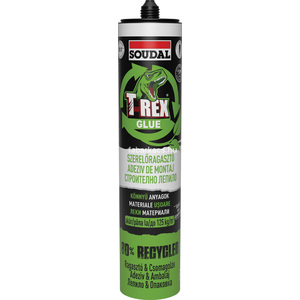 Ragasztó SOUDAL T-REX Könnyű anyagok 350gr