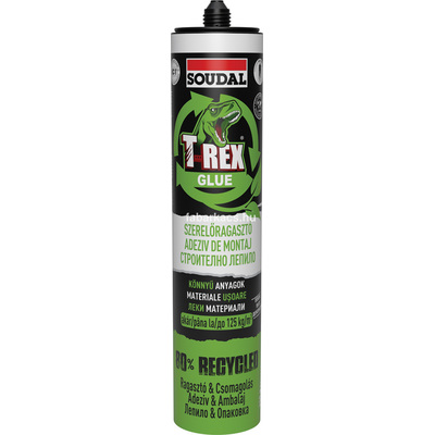Ragasztó SOUDAL T-REX<br> Könnyű anyagok 350gr