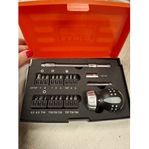 Csavarhúzókészlet BAHCO marok BIT-es 1/4