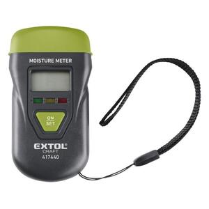 Anyagnedvesség mérő fához és építőanyaghoz EXTOL