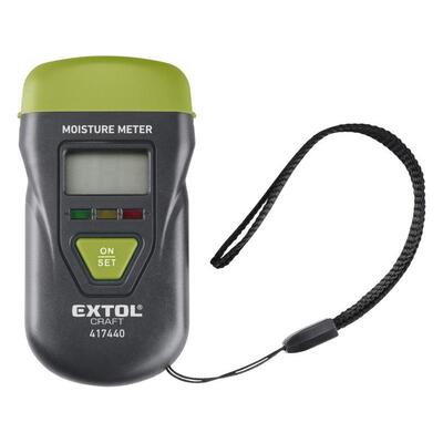 Anyagnedvess&eacute;g m&eacute;rő f&aacute;hoz &eacute;s &eacute;p&iacute;tőanyaghoz EXTOL