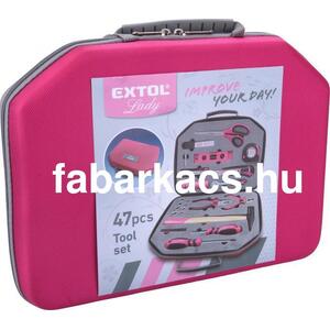 Szerszámkészlet EXTOL LADY 47 részes 1/4