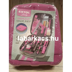 Szerszámkészlet EXTOL LADY 68 részes