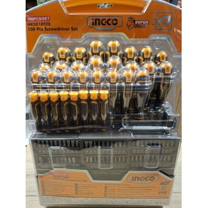 Csavarhúzókészlet INGCO 100 részes