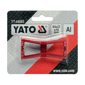 Asztalos fecskefark sablon alu