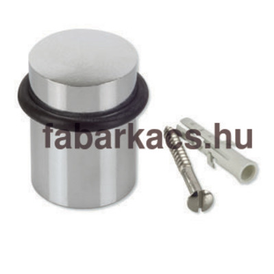 Ajtóütköző fém ABRABORO inox 35×44