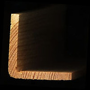 Fenyő pipaléc 2,0 cm × 3,0 cm × 200 cm