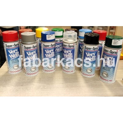 Spray Very WELL festék RAL7001 ezüst 400 ml
