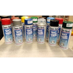 Spray Very WELL festék RAL9005M matt fekete 400ml